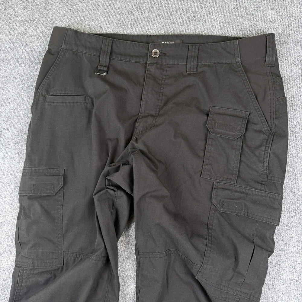 511 Tactical ABR Pro Cargo Pants Mens 38x32 Black Utility Straight Fit 74512